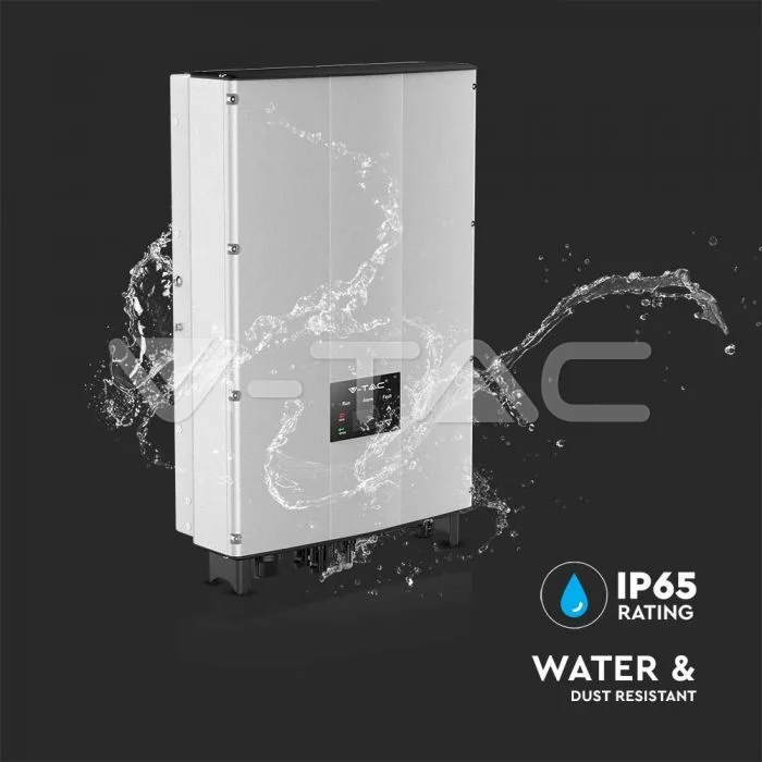 5kW On-Grid Solar Inverter LCD Display DC Switch Three Phase IP65 — view 6