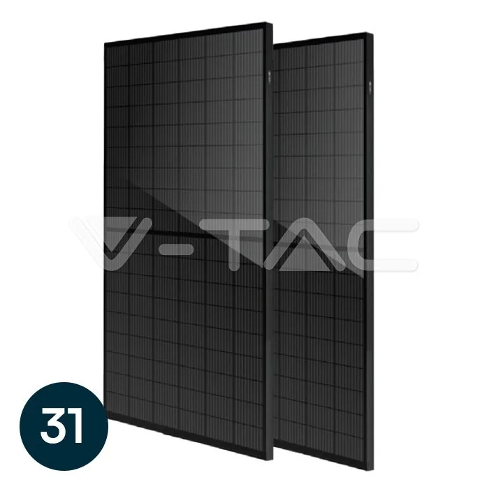 410W Mono Solar Panel 1722x1134x35mm Black 31pcs Pallet TIER 1