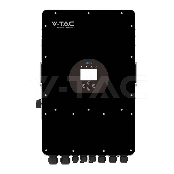 10kW Three Phase Hybrid Solar Inverter Black Body