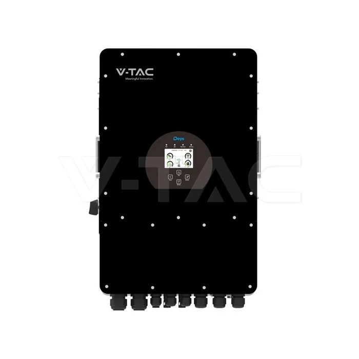 12kW Hybrid Solar Inverter Three Phase 380VAC 10YRS Warranty Black
