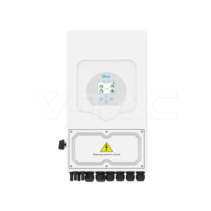 8kW Hybrid Solar Inverter Single Phase 230VAC 10YRS Warranty Large Current