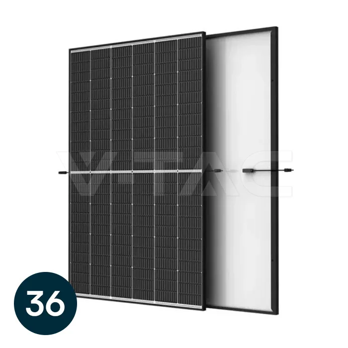 505W Mono Solar Panel Dual Glass 1961*1134*30mm Black Frame N-TYE I-TOPCon Pallet 36pcs