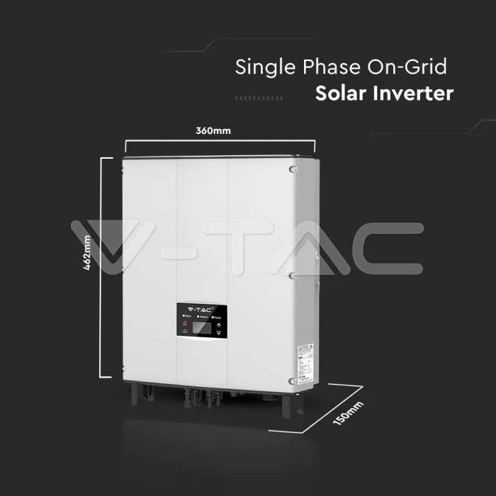 3kW On-Grid Solar Inverter LCD Display Single Phase 10 yrs Warranty IP65 — view 7
