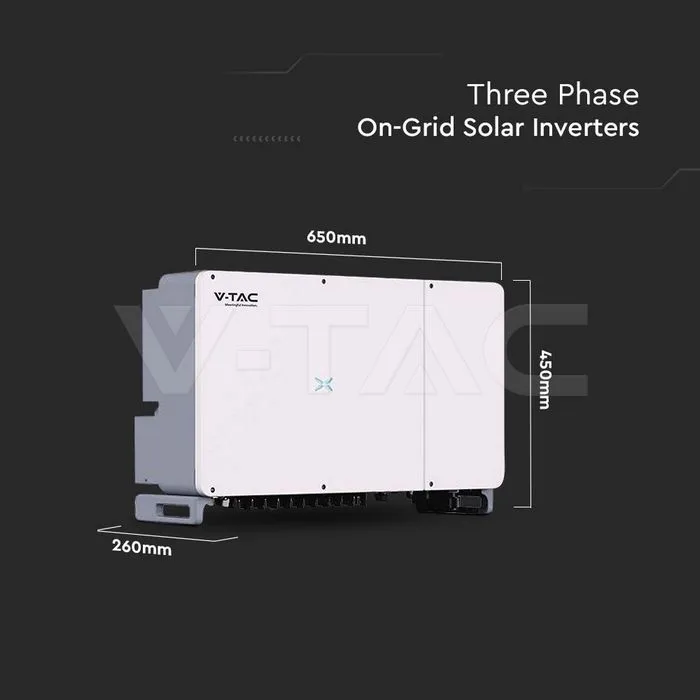 100kW On Grid Solar Inverter Three Phase 10yrs Warranty IP66 — view 5