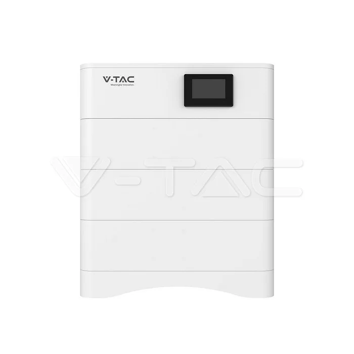 15.36kWh Stackable LiFePO4 Battery System (3×5.12kWh) — view 2
