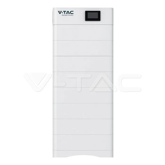 40.96kWh Stackable LiFePO4 Battery System (8×5.12kWh) — view 2